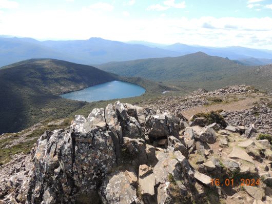 Lake at Hartz Pass